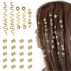 FloralGrace 26 Piece Hair Jewellery Set With Gold Coloured Hair
