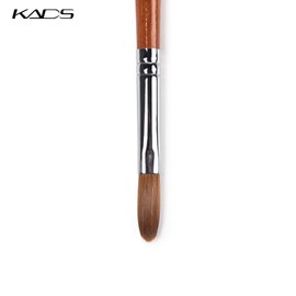 KADS Kolinsky Sable Acrylic Nail Art Brush Red Wood Pen Nail Brush for Nail Art Manicure Tool (10#)