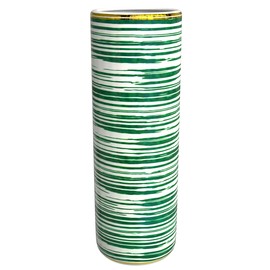 Red Lantern 24" Striped Green Umbrella Stand