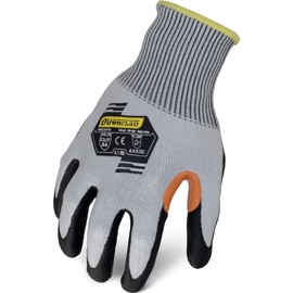 Ironclad Command Touchscreen Knit Foam Nitrile Glove; Touchscreen Infused Palm, A4 Cut Resistant, Foam Nitrile Palm Coating, Sized XS, S, M, L, XL, XXL (KKC4FN-04-L)