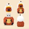 BORLTER CLAMP 32GB USB Stick Cute Flash Drive Capybara Shaped