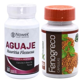 Aguaje Y Fenogreco 60 Cps Frmula Femenina Ingredientes Naturales Balance Hormonal Y Figura Femenina Sin Sabor                                         