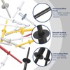 sourcing map 100Pcs 3/16"x3/4" Aluminum Blind Rivets, Aluminum Grip and