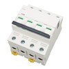 Miniature Circuit Breaker PA66 Flame Retardant Housing 4P Automatic Circuit