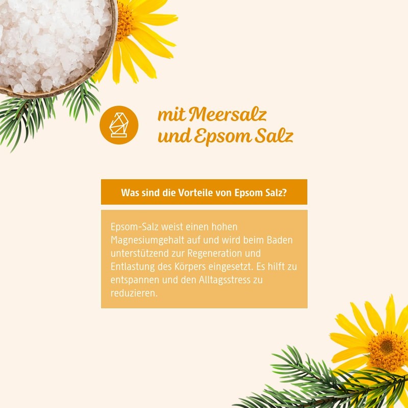Dresdner Essenz Bath Salt Back & Shoulder 600 g Bath