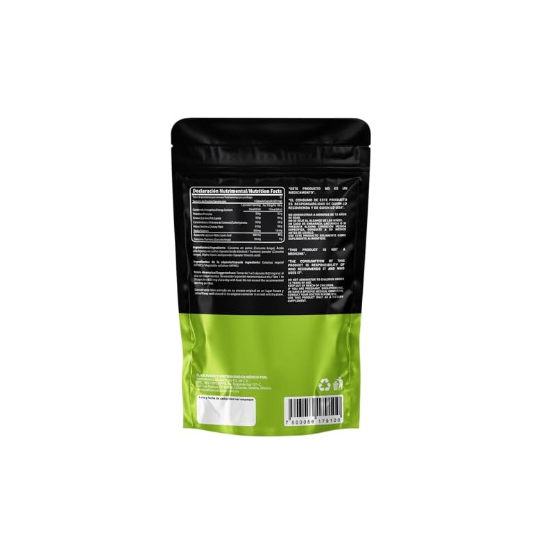 Wellthy Ácido Alfa Lipoico 600mg en SOLO UNA CÁPSULA. 30