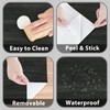 EPPKILY Black Wood Contact Paper Peel and Stick Wood Grain