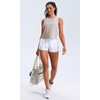 JOYSPELS Workout Crop Tank Tops for Women Cool-Dry Sleeveless Loose