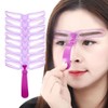 Eyebrow Stencil, Trendy Eyebrow Drawing for Women, 8-Piece Set / 눈썹틀 여자유행눈썹그리기 8종세트