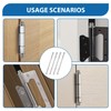 4 Pack Heavy Duty Storm Door Hinge Pin Kit, Aluminum