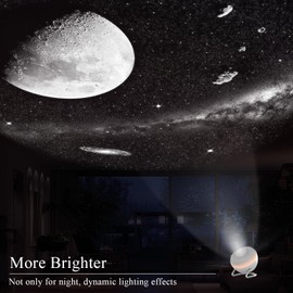 Meteor Galaxy Projector for Bedroom, 13 in 1 Star Projector Galaxy Light, Planetarium Projector with Timer, Meteor & RGB Lighting Effects, Galaxy Star Projector for Kids, Adults