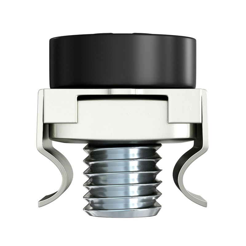 hb-digital 10 x Mounting Screws Cage Nuts Set M6 for