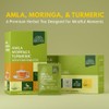 Amla Moringa Turmeric Tea Bags | Herbal Caffeine-Free Blend |