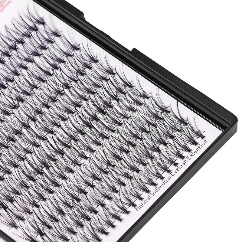 Dedila 8-22mm to Choose 20D/40D/60D/80D/100D Individual False Eyelashes Makeup Cluster