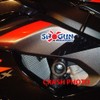 Shogun Suzuki GSXR1000 GSXR 1000 2003 2004 Black No Cut