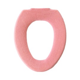 OKA Comforta 6 Toilet Seat Cover, O-Shaped Dedicated Toilet Seat Cover, Pink (Simple, Cute, Casual, Solid)