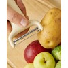 Potato Peeler, 420 Stainless Steel Blade, Non-Slip Handle, 2-Pack