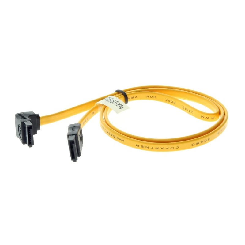 SATACables 31in SATA III 3Gb/s Low Profile Non-Latching Right to