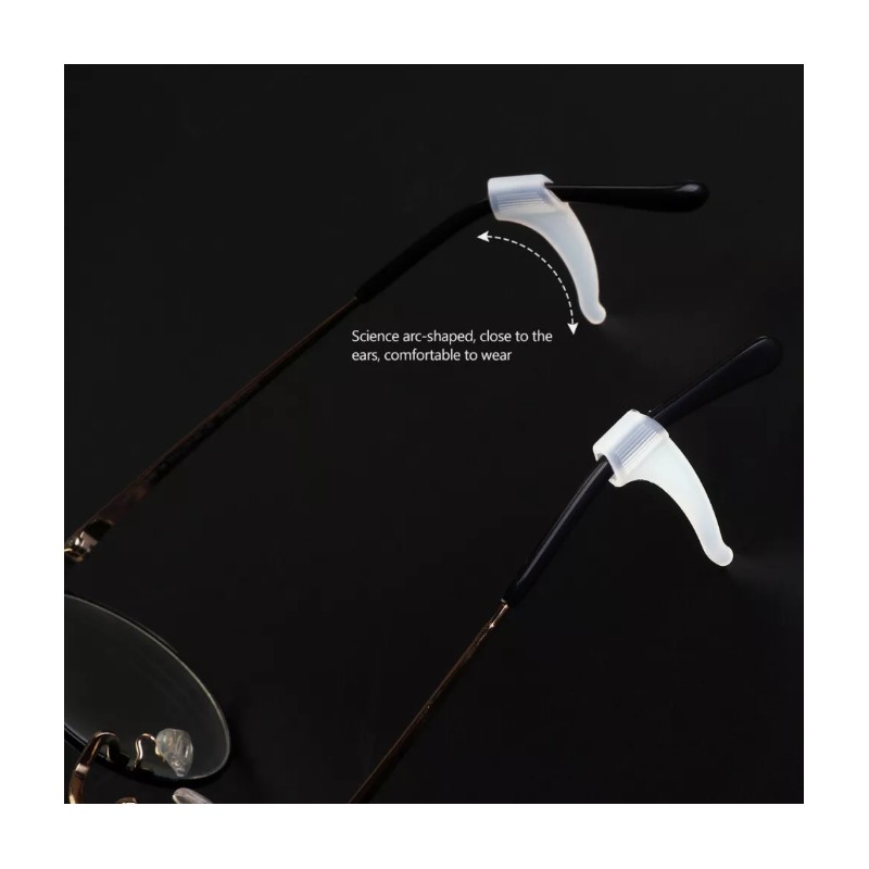 None 5 Pairs Ear Grip Hook Lock Holders Non-slip Grips