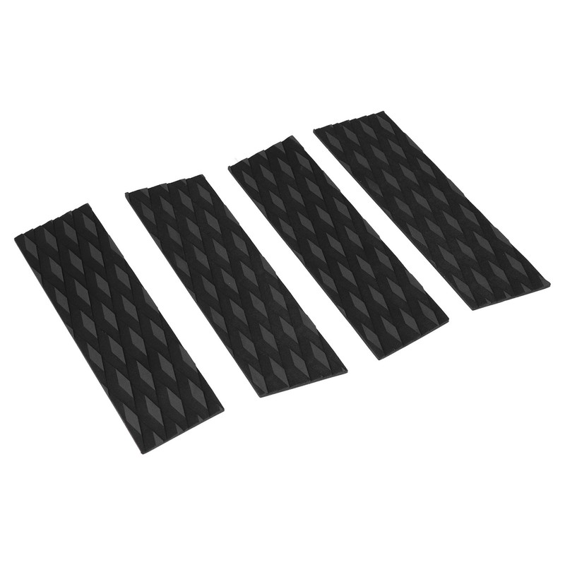 4pcs EVA Surfboard Deck Traction Pads Non Slip Surf Deck