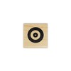 Target Mounted Rubber Stamp - Bullseye #14