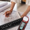Digital Angle Finder Ruler Protractor, Stainless Steel Digital Angle Finder