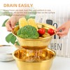 Meisha Colander, 3Pcs Stainless Steel Kitchen Tool 3 in 1