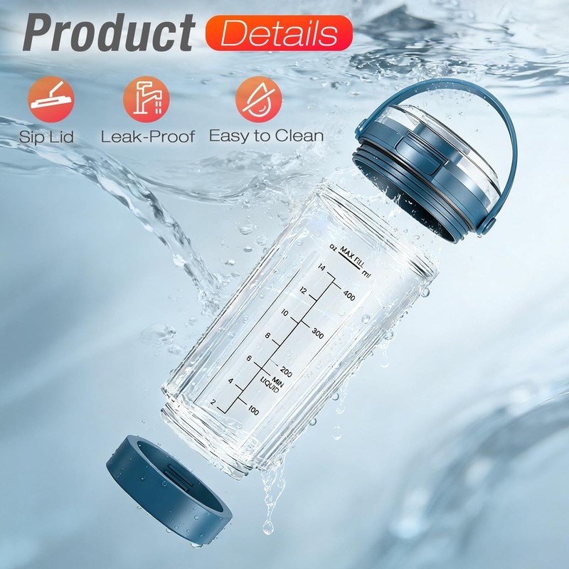 Blender Cup Replacement for Ninja Blast Portable Blender