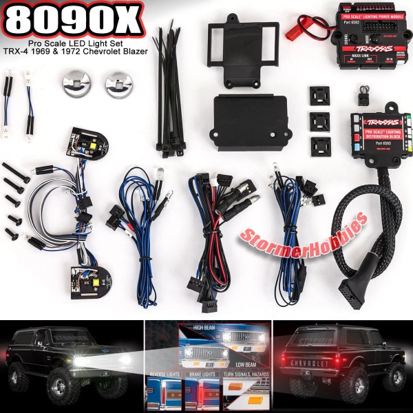 For Traxxas Traxxas 8090X Pro Scale LED Light Set w/