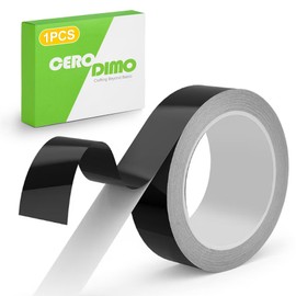 CeroDimo 1 Pcs Blackout Tape 1.2 Inch x 66 Feet, 100% Light Blocking for Electronics, LED Covers, Windows, Aquariums, and More