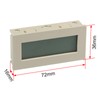 Motor Tachometer 10 to 9999 LCD Display Accurate Measurement RPM