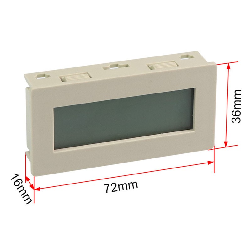 Motor Tachometer 10 to 9999 LCD Display Accurate Measurement RPM
