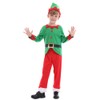 Toddler Kids Boys Girls Christmas Santa Elf Costume Fancy Dress