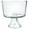 Anchor Hocking Presence Trifle Footed Dessert Bowl, Crystal clear glass