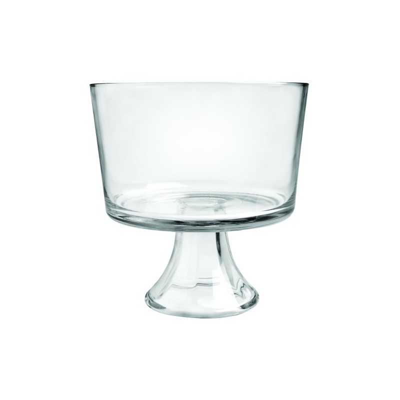 Anchor Hocking Presence Trifle Footed Dessert Bowl, Crystal clear glass