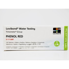 Lovibond Phenol Red Comparator Tablets for pools, spa, hot tub and more by test all water