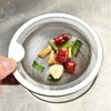 Kitchen Sink Strainer Stainless Steel,Upgraded Double-Layer Safe Design Kitchen Sink