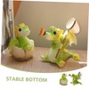 Kisangel 2pcs Handmade Resin Dragon Ornaments Dragon Decor Craft Adornment