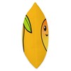 Happy Adorable Cute Orange Mango Throw Pillow