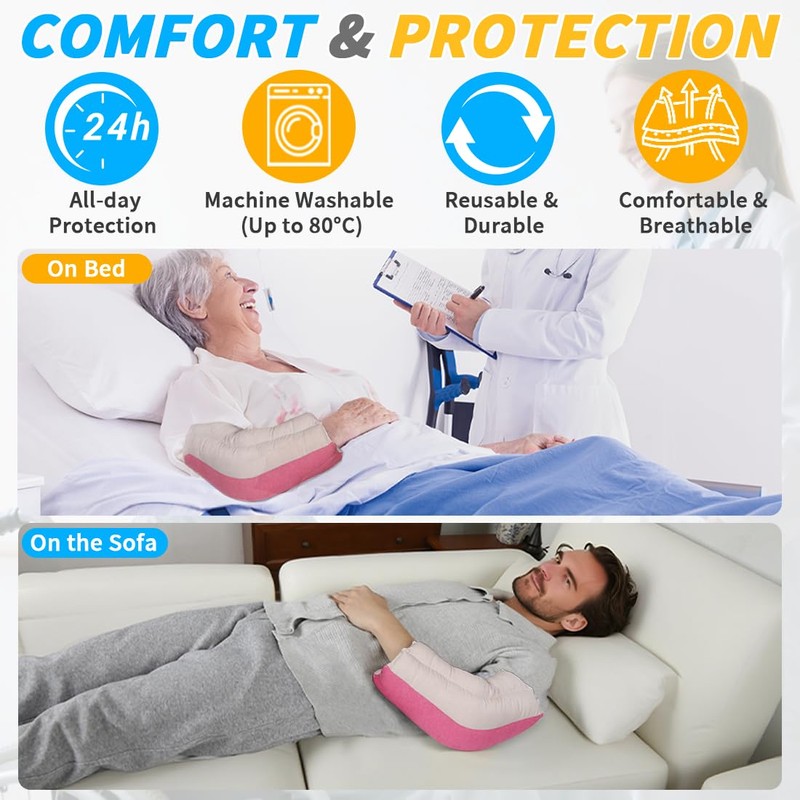 EZ Assistive Elbow Pads Elbow Protectors for Elderly and Bedridden