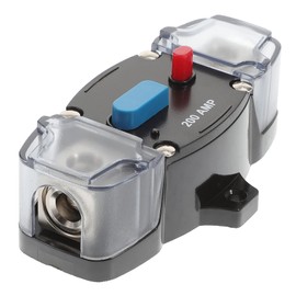 ULTECHNOVO 200a Circuit Breaker Circuit Breaker for Car Marine Circuit Breaker Amp Breaker Car Circuit Breaker with Manual Reset Manual Circuit Breaker Amp Circuit Breaker for Car Supply