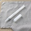 ibasenice Rotulador de esmalte de uñas blanco de secado rápido,