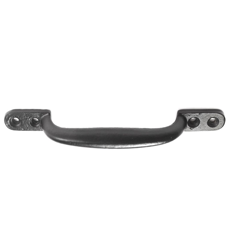 Black Cast Iron 6"/150mm Hot Bed Handle Door/Shed/Garden Gate D