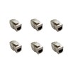 Sunnytech 6 Pack CAT7 10GBase-T, 1200MHz, RJ45 Shielded Keystone Jack