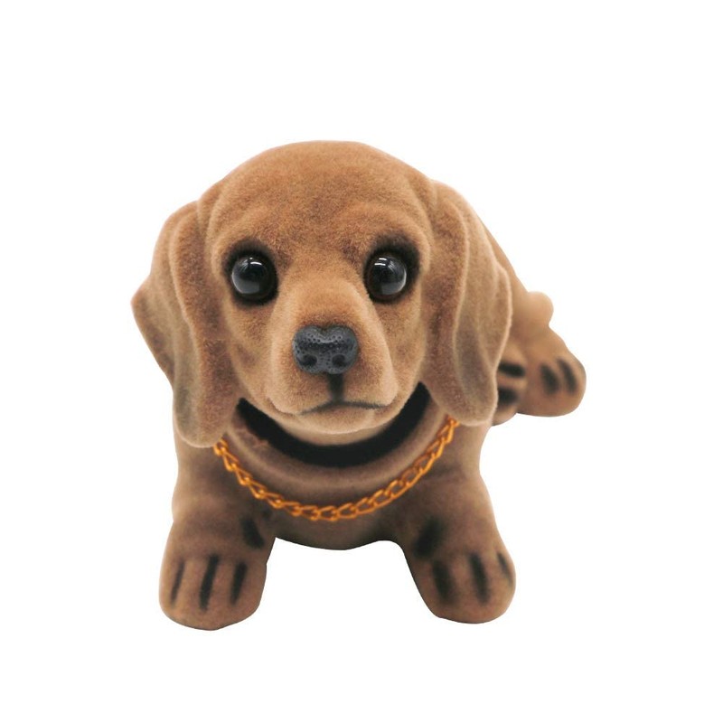 Bobble Head Bulldog,Car Decoration Nodding Dog Ornaments High Emulation Creative