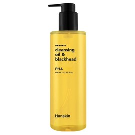 Hanskin Blackhead Cleansing Oil PHA, 400ml, 1 piece / 한스킨 블랙헤드 클렌징 오일 PHA, 400ml, 1개