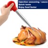 Nstezrne Turkey Baster Set 5, Metal Turkey Baster Syringe for