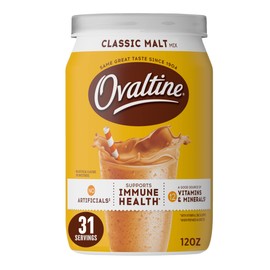 NOVARTIS OVALTINE Classic Milk Flavoring Malt 6x12oz