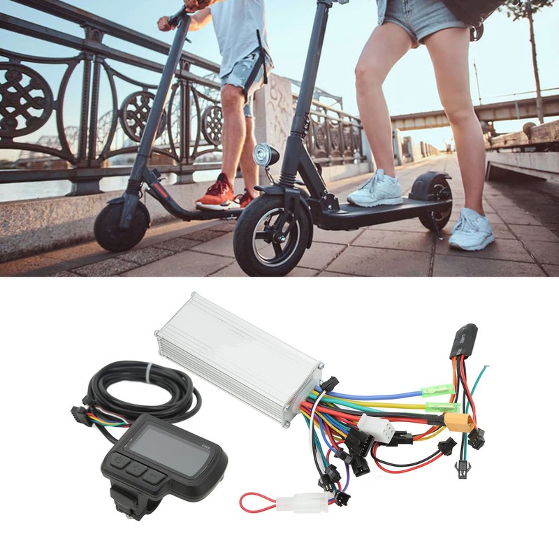 36V 48V 500W Scooter Controller LCD Panel Kit Electric Bicycle