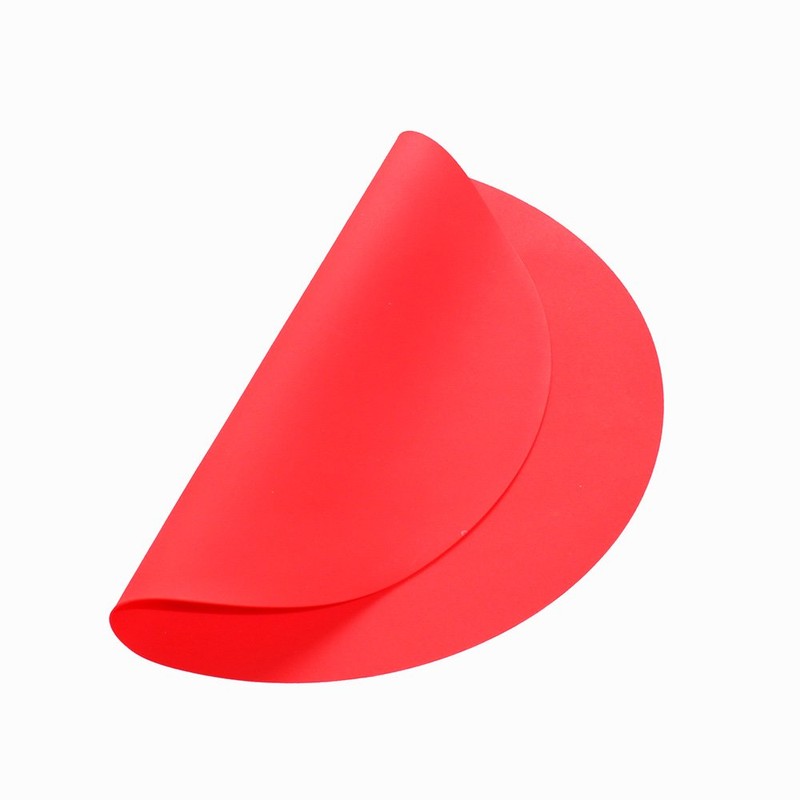 X-Haibei 11.8 Inch Silicone Baking Mat - Non-Stick Round Oven